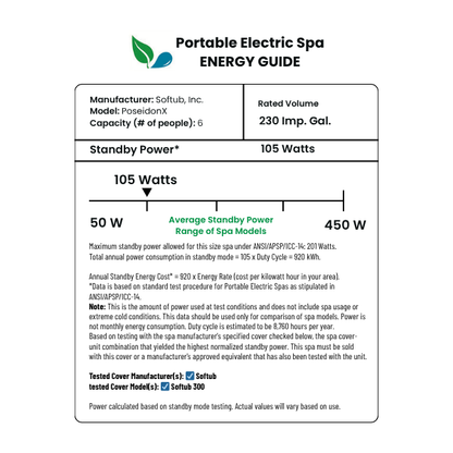 Softub® PoseidonX Hot Tub