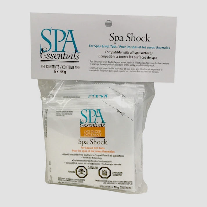 Spa Essentials - Spa Shock  6 X 48g packets