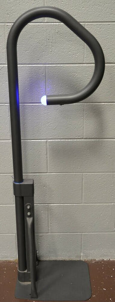 Handrail with LED light