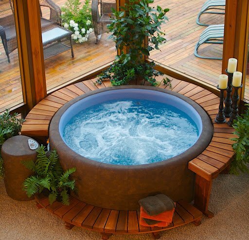 Softub Surround - White Cedar